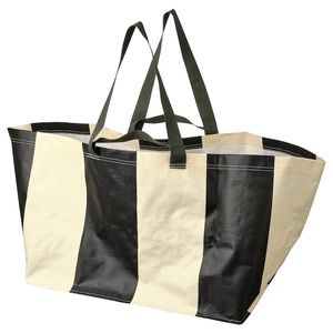 IKEA SÄCKKÄRRA
Shopping bag off-white/black stripe, 14 ½x22 ½x15 ¼ "/240 nwt